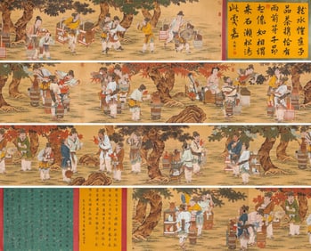 ZHAO MENGFU (1254-1322), ATTRIBUTED TO, TEA COMPETITION