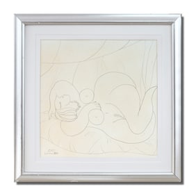 PABLO PICASSO (1881-1973), ATTRIBUTED TO, PENCIL ON PAPER
