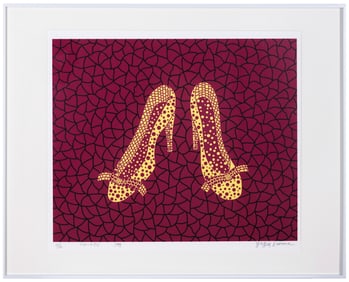 YAYOI KUSAMA (B.1929), SILKSCREEN PRINT