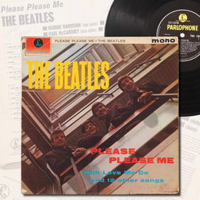 THE BEATLES FULLY SIGNED "PLEASE PLEASE ME" LP (1963)