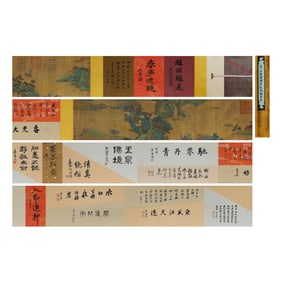 WANG XIMENG (1096-1119), ATTRIBUTED TO, INK ON SILK