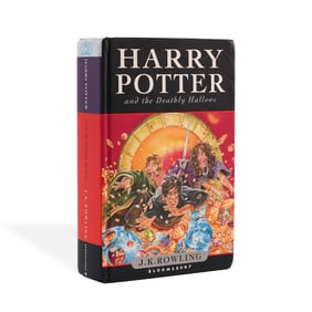 J.K. ROWLING SIGNED "HARRY POTTER AND THE DEATHLY HALLOWS" FIRST EDITION