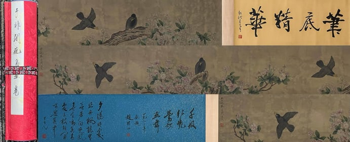YU FEI'AN (1889-1959), ATTRIBUTED TO, FLOWERS AND BIRDS