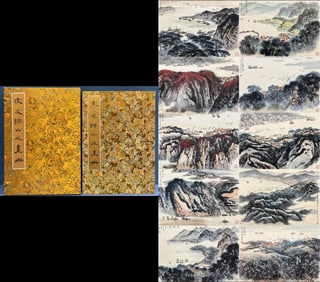 SONG WENZHI (1919-1999), ATTRIBUTED TO, SAILS ON TAIHU LAKE
