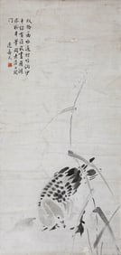 BIAN SHOUMIN (1684-1752), ATTRIBUTED TO, WILD GEESE IN REEDS