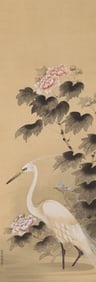 XIE YUEMEI (1906-1998), ATTRIBUTED TO, FLOWERS AND BIRDS