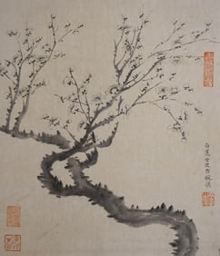 FANG WANYI (1732-1779), ATTRIBUTED TO, PLUM BLOSSOMS