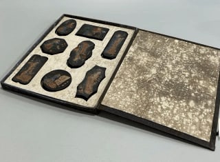 A SET OF EIGHT 'FIGURE' INK CAKES