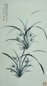 ZHOU TIANQIU (1514-1595), ATTRIBUTED TO, ORCHIDS