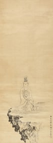 MASTER YINGUANG (1861-1940), ATTRIBUTED TO, PORTRAIT OF GUANYIN