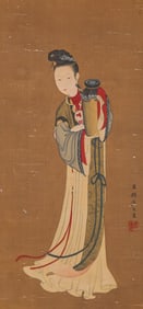 TANG YIN (1470-1524), ATTRIBUTED TO, LADIES OF THE COURT