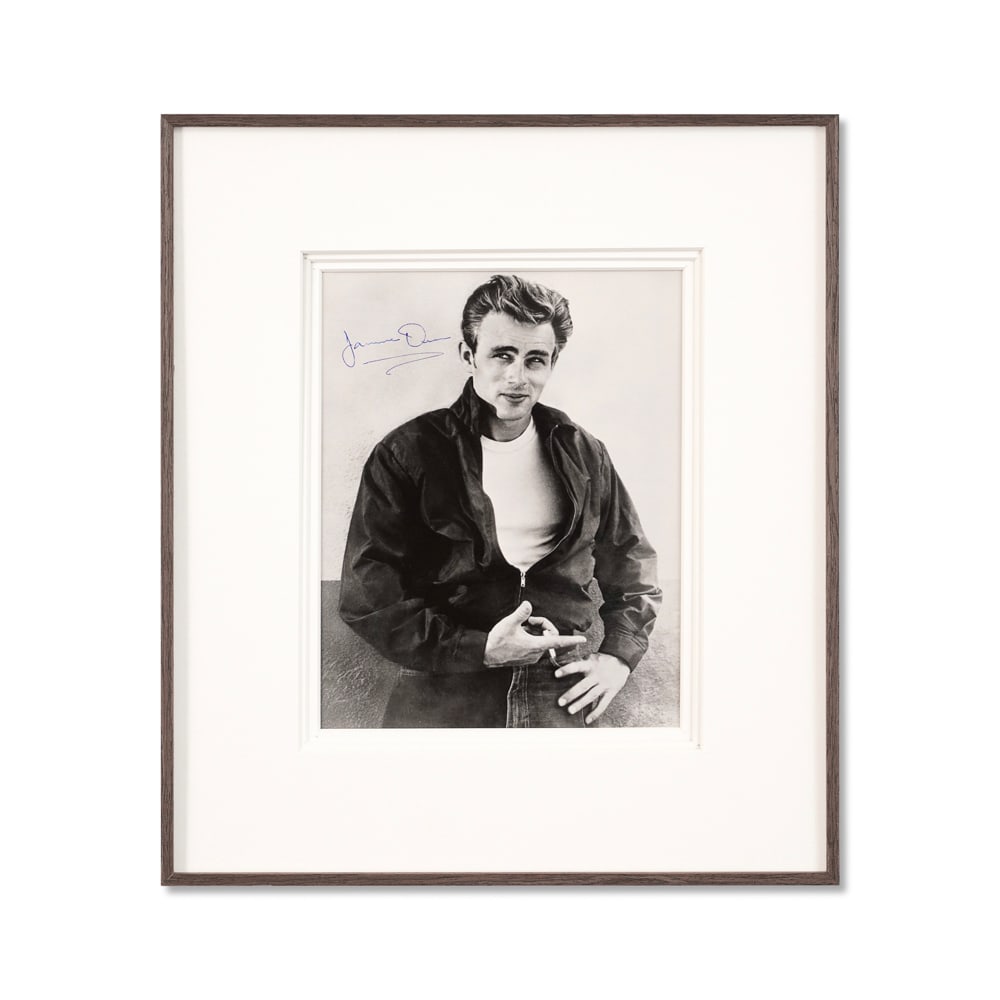 JAMES DEAN SIGNED PHOTOGRAPH