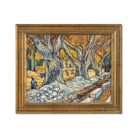 VINCENT VAN GOGH (1853-1890), ATTRIBUTED TO, OIL ON CANVAS