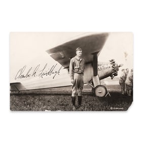 CHARLES A. LINDBERGH SIGNED PHOTOGRAPH