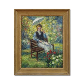 PIERRE-AUGUSTE RENOIR (1841-1919), ATTRIBUTED TO, OIL ON CANVAS