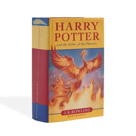 J.K. ROWLING SIGNED "HARRY POTTER AND THE ORDER OF THE PHOENIX" FIRST EDITION