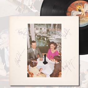 LED ZEPPELIN FULLY SIGNED "PRESENCE" VINYL LP