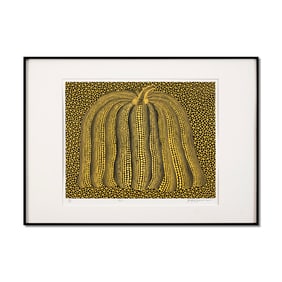 YAYOI KUSAMA (B.1929), SILKSCREEN PRINT