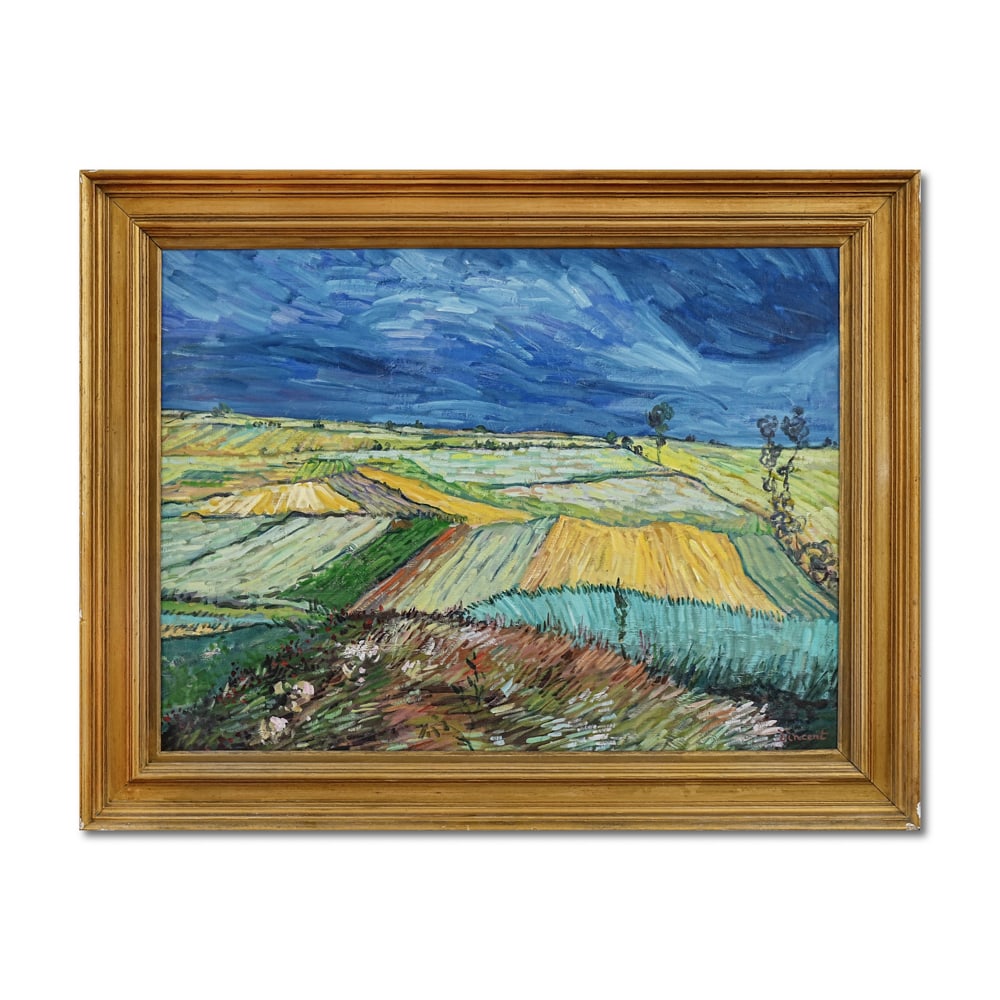 VINCENT VAN GOGH (1853-1890), ATTRIBUTED TO, OIL ON CANVAS (1 of 2)