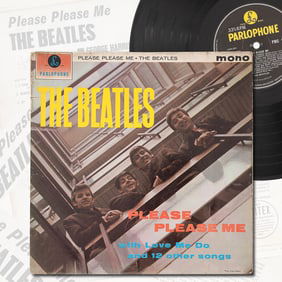 THE BEATLES FULLY SIGNED "PLEASE PLEASE ME" LP