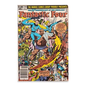 STAN LEE SIGNED "FANTASTIC FOUR" COMIC BOOK