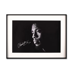 CHADWICK BOSEMAN SIGNED POSTER