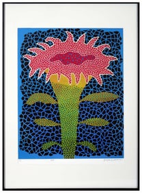 YAYOI KUSAMA (B.1929), SILKSCREEN PRINT