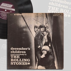 THE ROLLING STONES FULLY SIGNED "DECEMBER'S CHILDREN (AND EVERYBODY'S)" LP