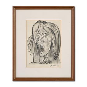 PABLO PICASSO (1881-1973), ATTRIBUTED TO, PENCIL ON PAPER