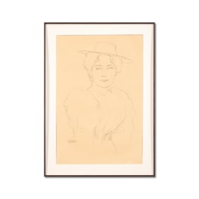 GUSTAV KLIMT (1862-1918), ATTRIBUTED TO, PENCIL ON PAPER