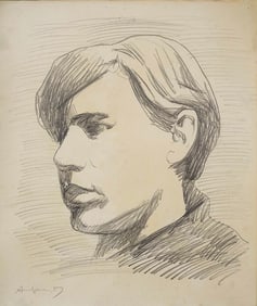 ANDY WARHOL (1928-1987), ATTRIBUTED TO, PENCIL ON PAPER