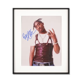2PAC SIGNED PHOTOGRAPH
