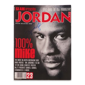 MICHAEL JORDAN SIGNED "SLAM PRESENTS: JORDAN" SPECIAL COLLECTOR'S MAGAZINE, 2003