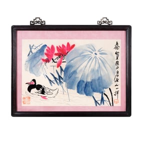 QI BAISHI (1864-1957), ATTRIBUTED TO, INK ON PAPER