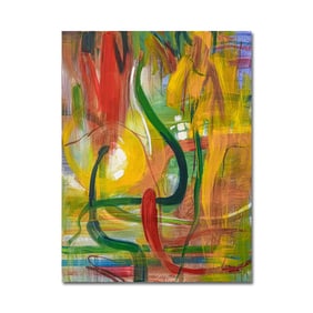 ALBERT OEHLEN (B.1954), OIL ON CANVAS