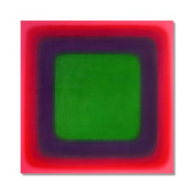 WOJCIECH FANGOR (1922-2015), ATTRIBUTED TO, OIL ON CANVAS