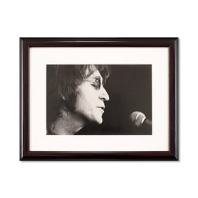 JOHN LENNON SIGNED PHOTOGRAPH