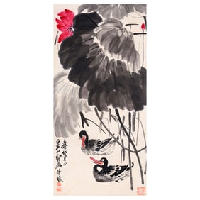 QI BAISHI (1864-1957), ATTRIBUTED TO, INK ON PAPER