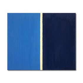 BARNETT NEWMAN (1905-1970), OIL ON CANVAS