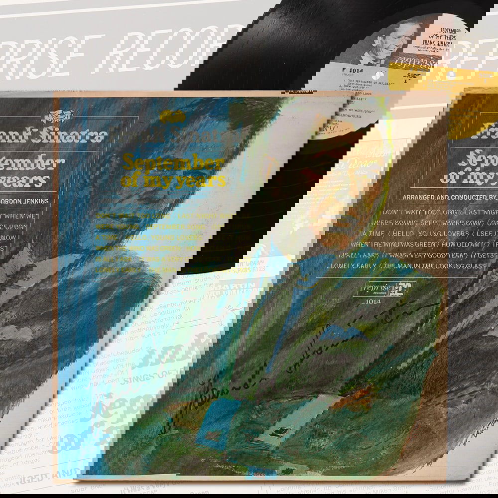 FRANK SINATRA SIGNED LP "SEPTEMBER OF MY YEARS" (1965) (1 of 7)