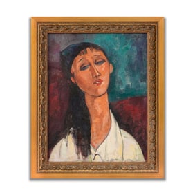 AMEDEO MODIGLIANI (1884-1920), OIL ON WOODEN PANEL