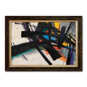 FRANZ KLINE (1910-1962), OIL ON CANVAS