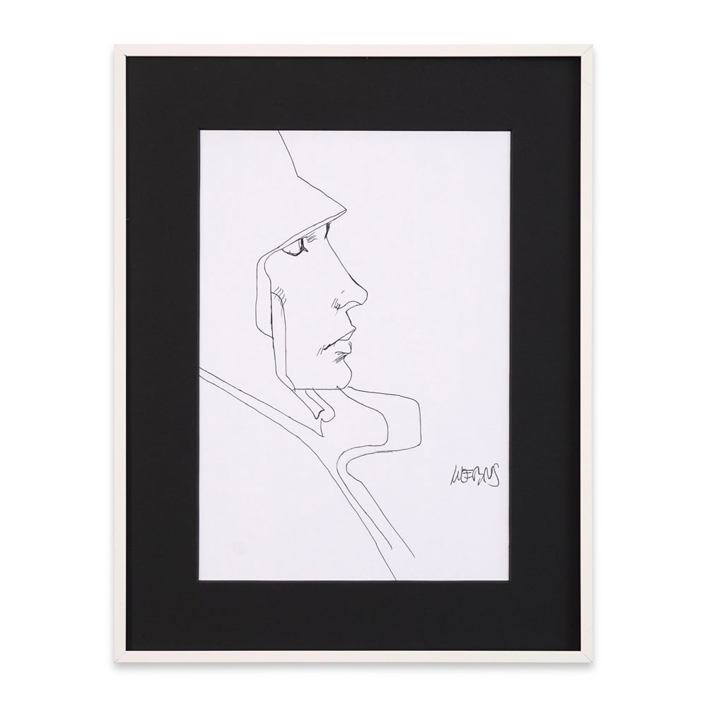 JEAN GIRAUD (MOEBIUS) SIGNED DRAWING (1 of 1)