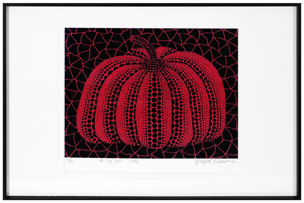 YAYOI KUSAMA (B.1929), SILKSCREEN PRINT (1 of 1)