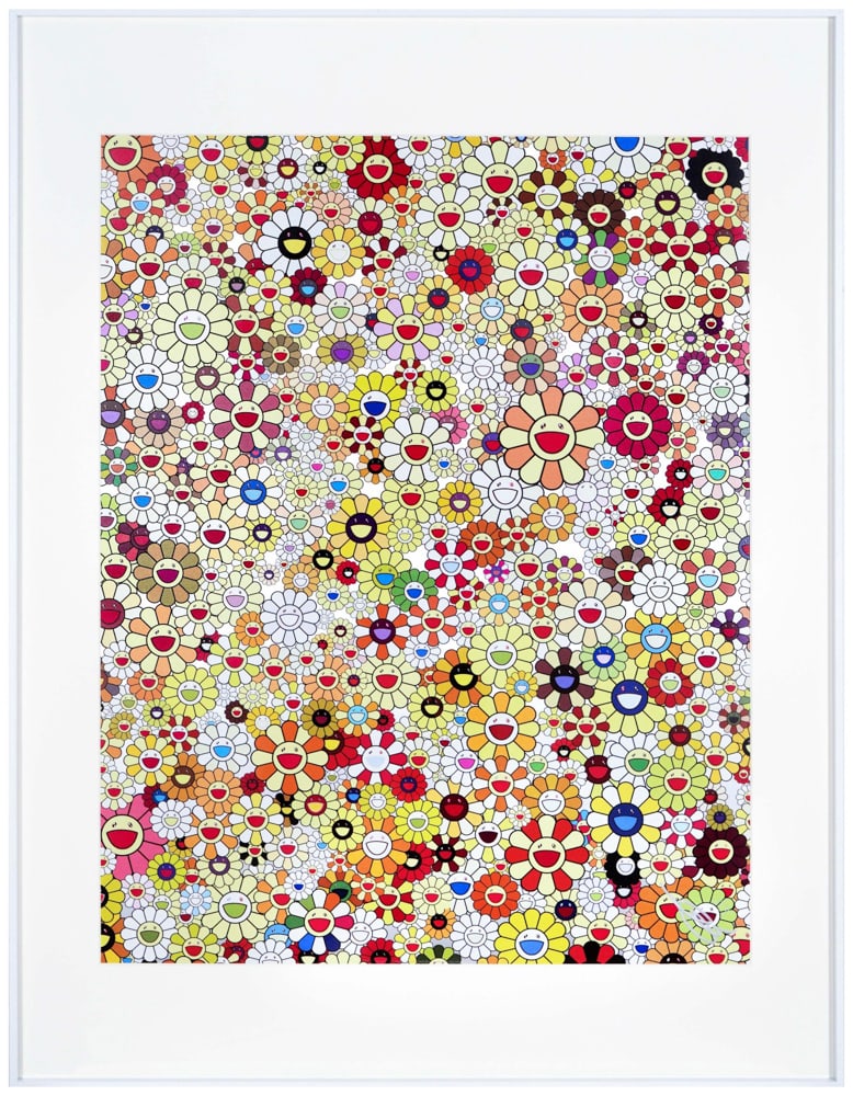 TAKASHI MURAKAMI (B.1962), OFFSET LITHOGRAPH: Image Dimensions: 20 1/2 x 26 3/4 in (52 x 68 cm) Signed (lower right) Takashi Murakami (B. 1962), widely regarded as the foremost figure of contemporary Japanese art, has redefined the global percept