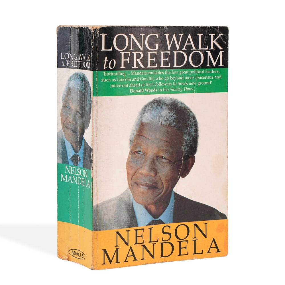NELSON MANDELA SIGNED LONG WALK TO FREEDOM (1 of 5)