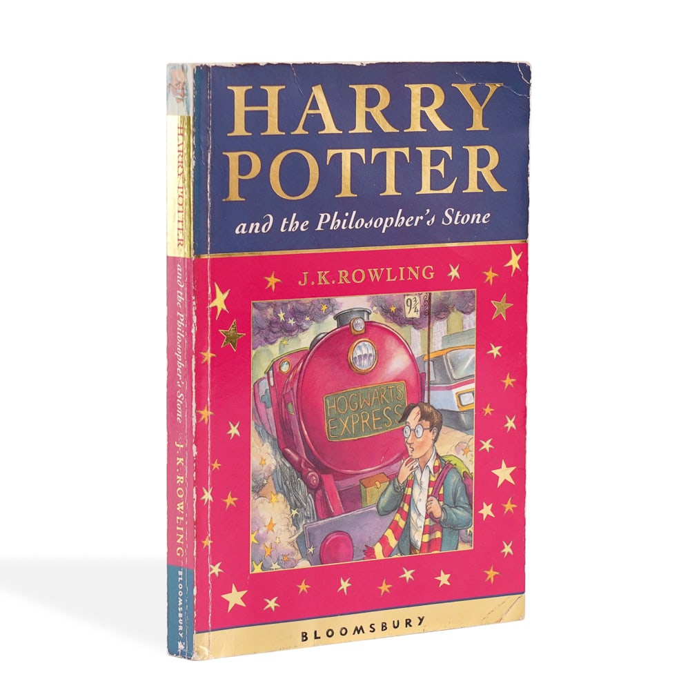 J.K. ROWLING SIGNED "HARRY POTTER AND THE PHILOSOPHER'S STONE" (1 of 5)