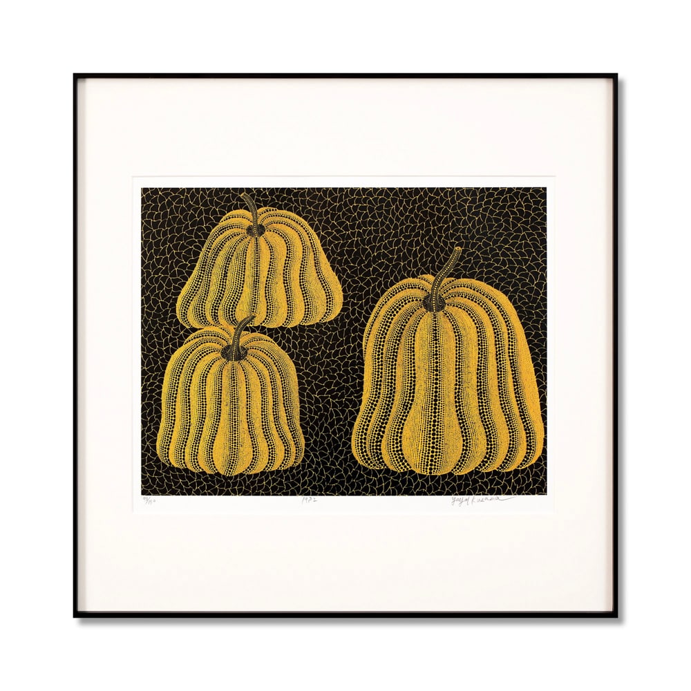 YAYOI KUSAMA (B.1929), SILKSCREEN PRINT (1 of 1)