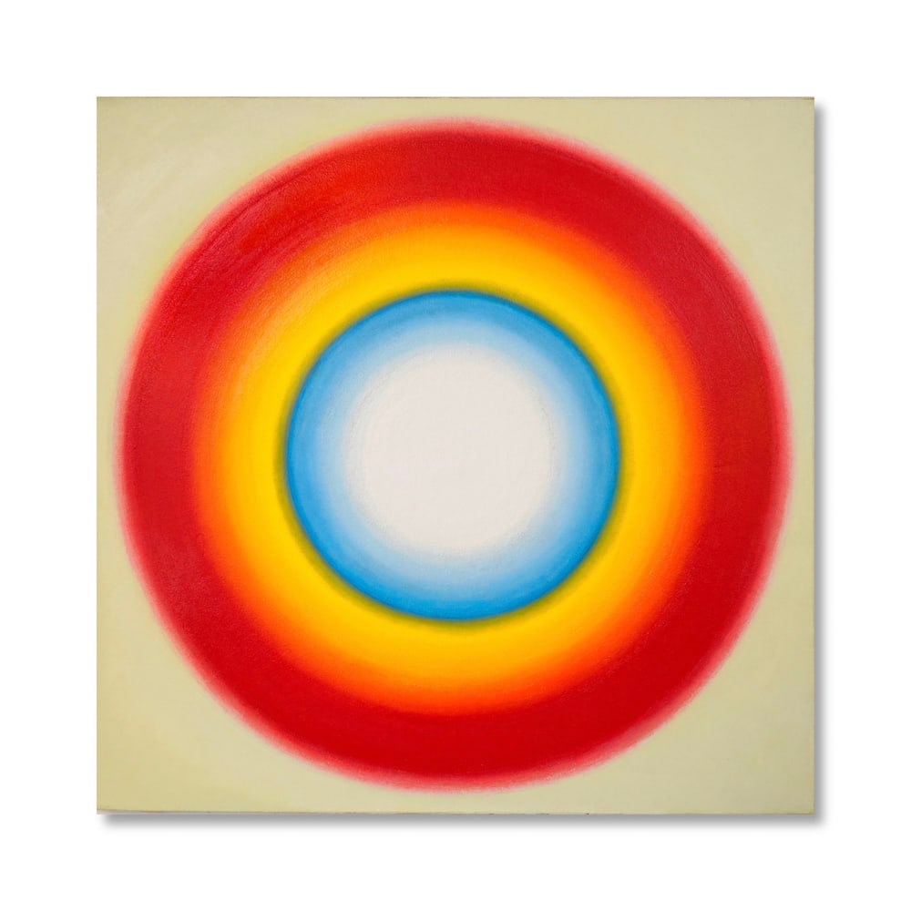 WOJCIECH FANGOR (1922-2015), ATTRIBUTED TO, OIL ON CANVAS (1 of 2)