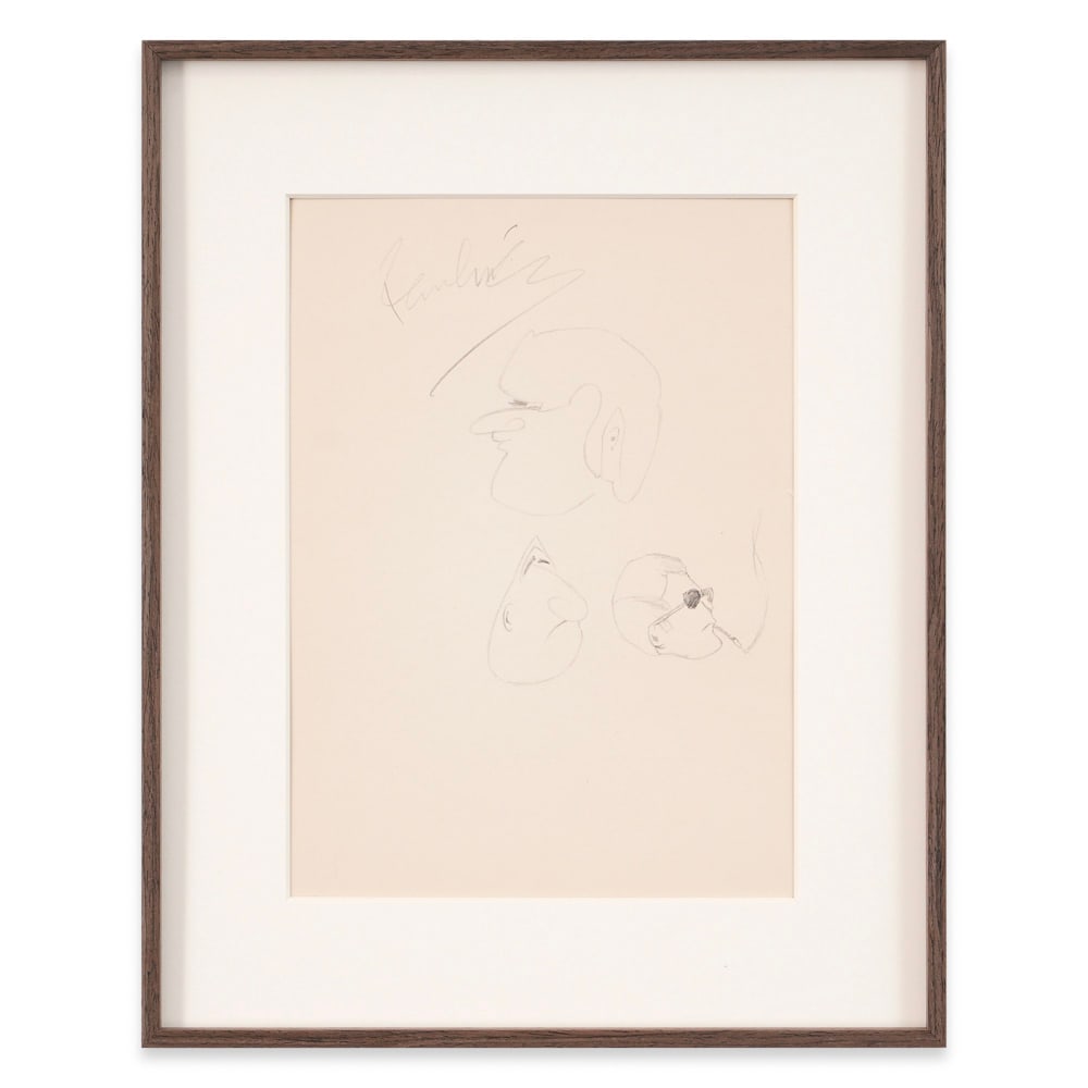 PAUL MCCARTNEY SIGNED SKETCH (1 of 1)